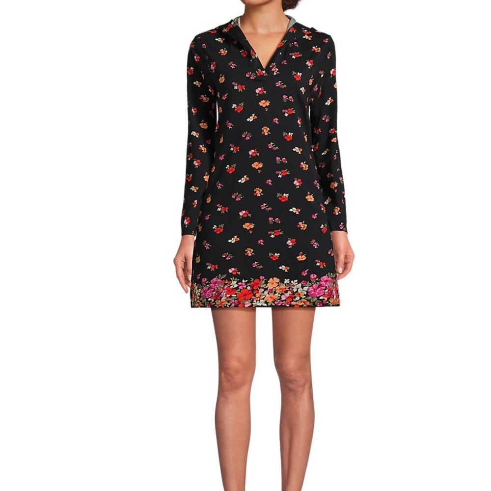 Lands' End Swim Cover up Hooded